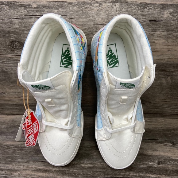 New Vans Sk8-Hi Reissue Save Our Planet Shoes - Picture 3 of 10